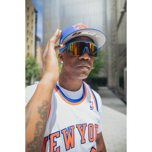 Chamelo Music Shield G2 Slider HVL Fire Royal Blue Orange - New York Knicks
