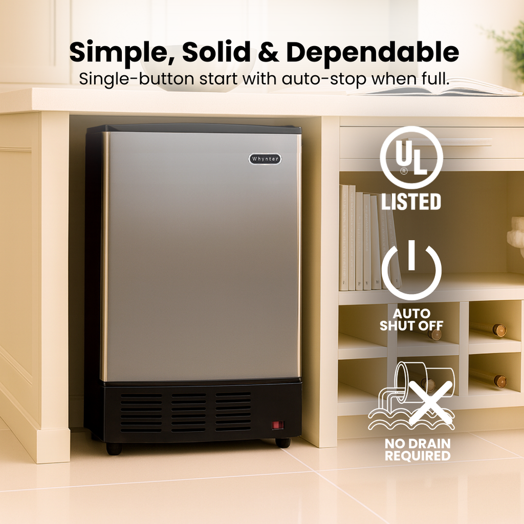 Whynter 12 Lb Built-In Ice Maker | UIM-155
