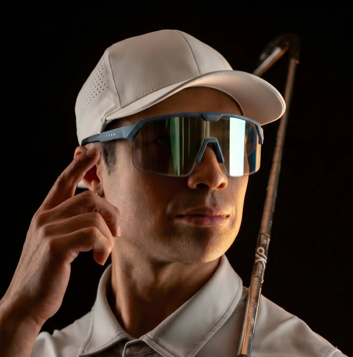 Chamelo Golf Shield - Grey / Blue