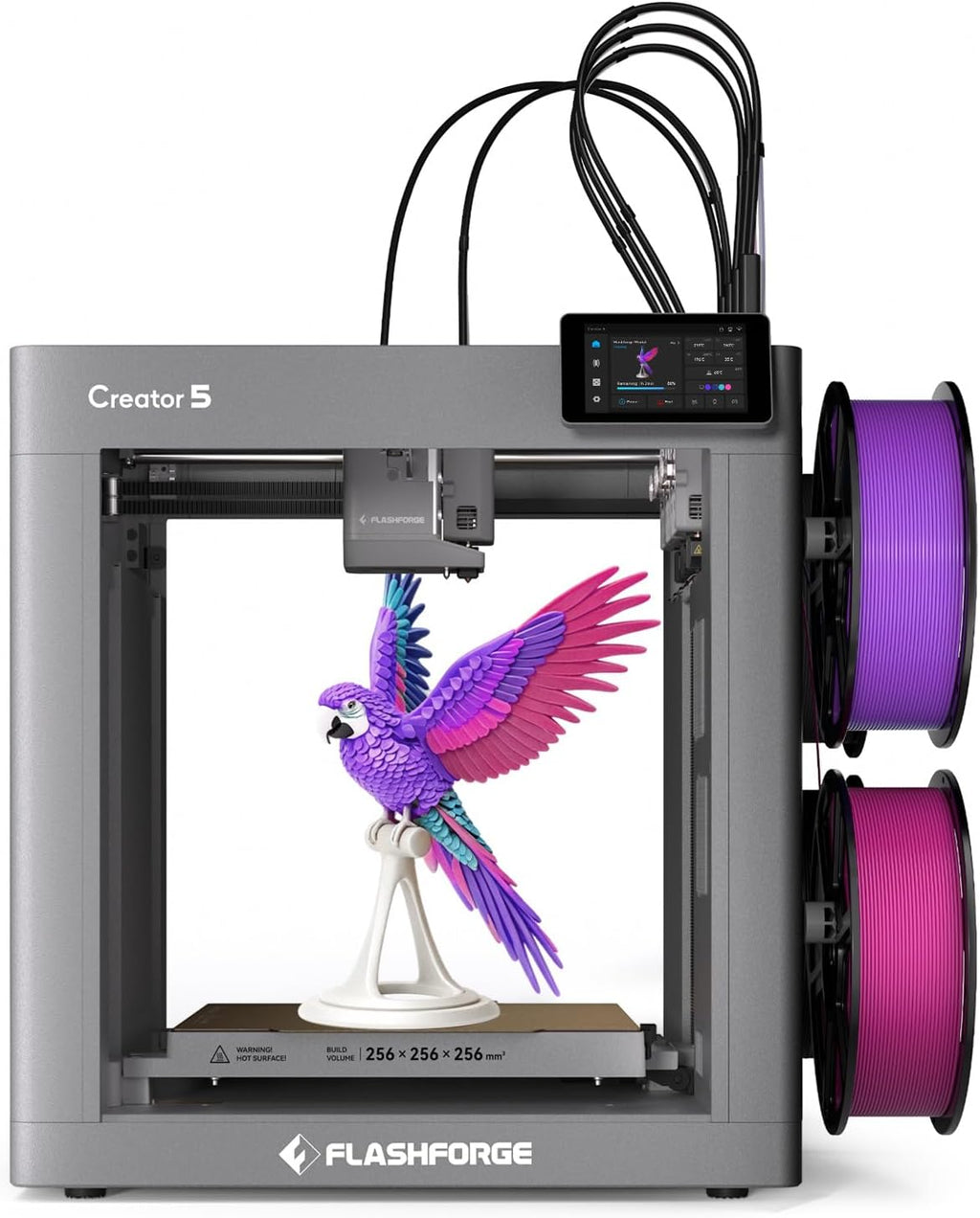 FLASHFORGE Creator 5 4-Toolhead Changer 3D Printer