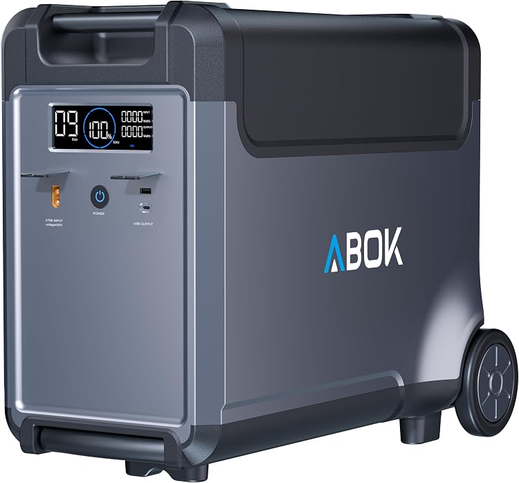 ABOK Power 3600W Power Station Extra Battery Pack