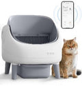 ECO PET SUPPLY Self-Cleaning Automatic Litter Box with APP Control- White
