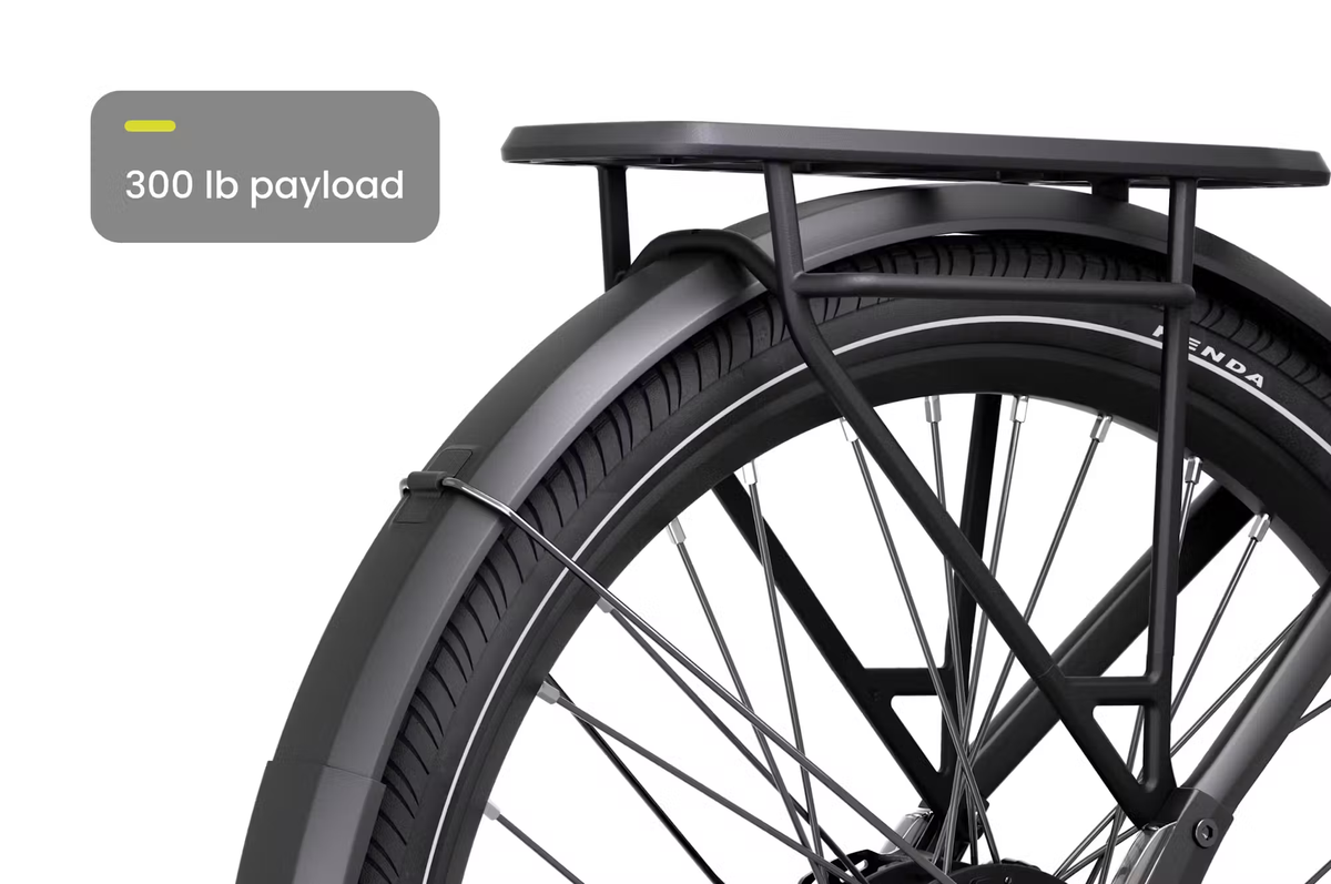 Aventon Level.3 E-Bike Step-Over
